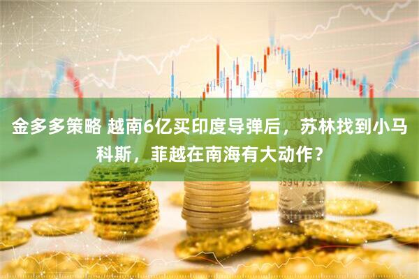 金多多策略 越南6亿买印度导弹后，苏林找到小马科斯，菲越在南海有大动作？